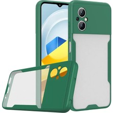 Newface Xiaomi Poco M5 Kılıf Platin Silikon - Yeşil