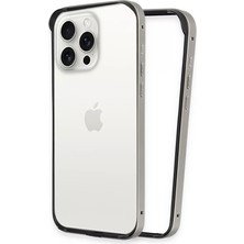 Joko iPhone 14 Pro Max Land Bumper Koruma Kapak - Titan Gri