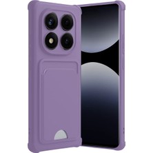 Newface Xiaomi Redmi Note 14 Pro 5g Kelvin Kartvizitli Silikon - Lila