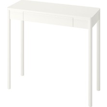 IKEA Beyaz Dayanıklı Çalışma Masası 120X47 cm