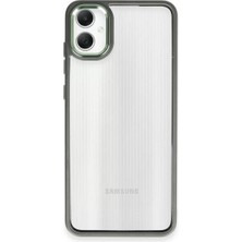 Newface Samsung Galaxy A05 Kılıf Power Silikon - Koyu Yeşil