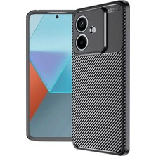 Newface Oppo A3 Kılıf Auto Focus Karbon Kapak - Siyah