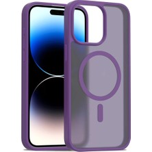 Ugrx Joko Apple iPhone 14 Pro Max Jota Magsafe Kapak - Derin Mor