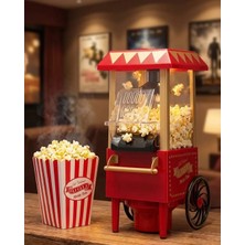 Uslucan Alışveriş Yağsız Popcorn Makinesi Sıcak Hava ile Hızlı Patlatma