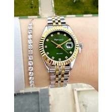 Ferrucci Mini Rolex Kasa Kadın Kol Saati ve Bileklik