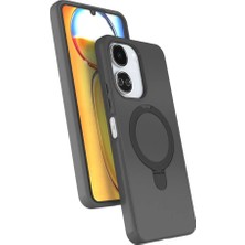 Newface Xiaomi Redmi 13C Regal Magsafe Standlı Kapak - Titan Gri