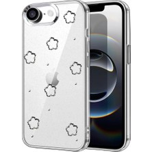 Newface Apple iPhone 16E Fiyonk Desenli Kapak - Desen 8