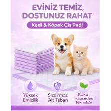 Ugrx Yıkanabilir Kopitoneli Sıvı Geçirmez Kedi /köpek Çiş Pedi  -Ölçüler 70 x 70