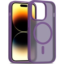 Ugrx Joko Apple iPhone 14 Pro Jota Magsafe Kapak - Derin Mor