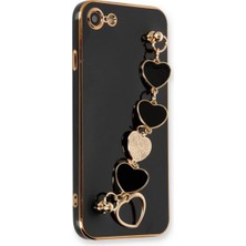 Ugrx Newface iPhone 7 Kılıf Esila Silikon - Siyah