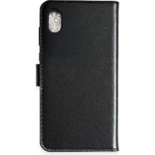 Ugrx Newface Apple iPhone Xs Max Trend S Plus Kapaklı Kılıf - Siyah