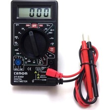 Tenon DT-830D Dijital Ölçü Aleti 2000 mV-1000V Ölçüm Aralığı ile Aşırı Yük Koruması