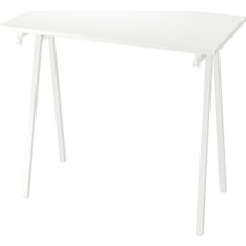 IKEA Beyaz Fonksiyonel Çalışma Masası 140X80 cm