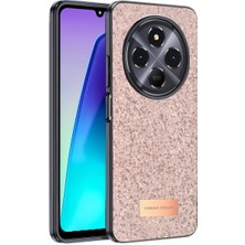 Onegif Xiaomi Redmi 14C Bright Simli Kapak - Pembe