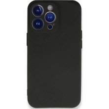Newface iPhone 13 Pro Kılıf First Silikon - Siyah