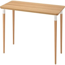 IKEA Beyaz Fonksiyonel Çalışma Masası 140X65 cm