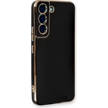 Newface Samsung Galaxy S22 Plus Kılıf Volet Silikon - Siyah