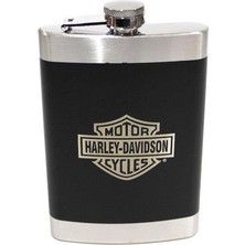 Elektronikçim Harley Davidson Matara 7 Oz (207 Ml) Içki Viski Konyak Matarası