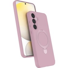Ugrx Newface Samsung Galaxy A25 5g Regal Magsafe Standlı Kapak - Açık Pembe
