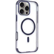 Ugrx Joko iPhone 14 Pro Max Hilton Magsafe Kapak - Lacivert