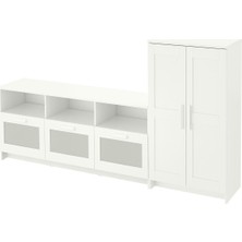 IKEA Beyaz Şık Tv Ünitesi 258X41X95 cm