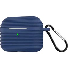 Ieg™  Airpods Pro 3 (3.nesil) Raven Silikon Kılıf - Lacivert