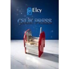 Elcy Çift Kovalı Temizlik ve Paspas Arabası Yedek ( Çelik Pres ) Çelik Sıkma Presi