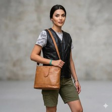 Sir Cliffson Deri Crossbody Çanta
