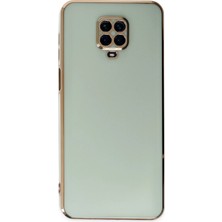 Ieg™  Xiaomi Redmi Note 9 Pro Kılıf Volet Silikon - Açık Yeşil