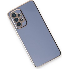 Ieg™  Samsung Galaxy A53 5g Kılıf Volet Silikon - Mavi