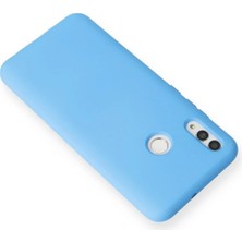 Ieg™  Huawei P Smart 2019 Kılıf Nano Içi Kadife Silikon - Mavi