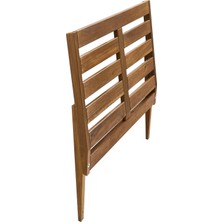 IKEA Kahverengi Kullanışlı Bahçe Oturma Seti 77X56 cm