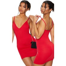 Colezium Askılı Mini Elbise