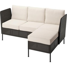 IKEA Gri Şık Bahçe Oturma Seti