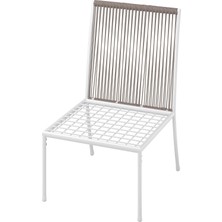 IKEA Beyaz Dayanıklı Bahçe Oturma Seti