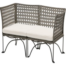 IKEA Gri Modern Bahçe Oturma Seti
