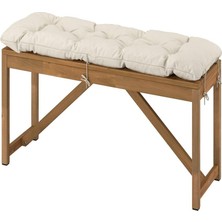 IKEA Kahverengi Dayanıklı Bahçe Oturma Seti