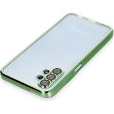 Ieg™  Samsung Galaxy A13 4g Kılıf Razer Lensli Silikon - Yeşil