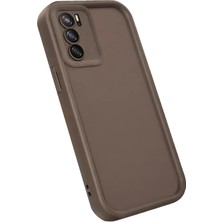 Ieg™  Oppo A16 Kılıf Viera Silikon - Kahverengi