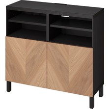 IKEA Venge Dayanıklı Tv Ünitesi 120X42X74 cm