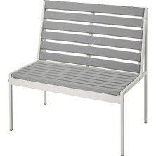 IKEA Beyaz Kullanışlı Bahçe Oturma Seti