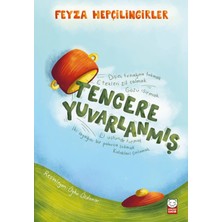 Kırmızı Kedi Çocuk Tencere Yuvarlanmış