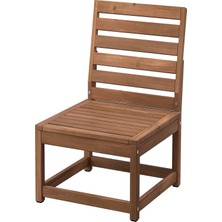 IKEA Kahverengi Fonksiyonel Bahçe Oturma Seti 63 cm