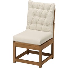 IKEA Kahverengi Dayanıklı Bahçe Oturma Seti 63 cm