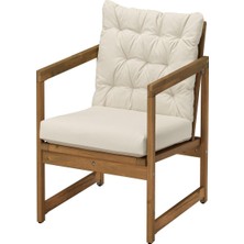 IKEA Kahverengi Modern Bahçe Oturma Seti 69 cm