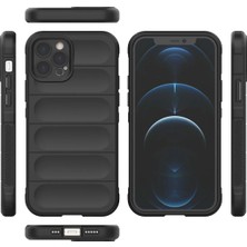 Ieg™  Iphone 12 Pro Kılıf Optimum Silikon - Siyah