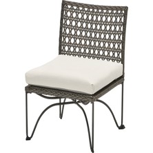 IKEA Gri Şık Bahçe Oturma Seti