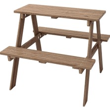 IKEA Gri Dayanıklı Bahçe Oturma Seti 92X89X49 cm