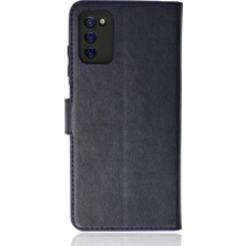 MK Beykoz Newface Samsung Galaxy A03S Kılıf Trend S Plus Kapaklı Kılıf - Lacivert