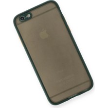 Ieg™  Iphone 6 Kılıf Montreal Silikon Kapak - Yeşil